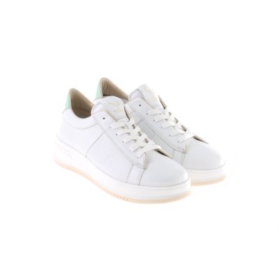 D1801 Sneaker Wit Leder