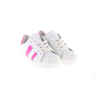 G1046 Sneaker Wit Met Roze