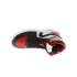 H1665 Sneaker Zwart Rood Wit