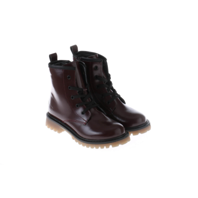 H1667 Enkelboot Bordeaux Rood